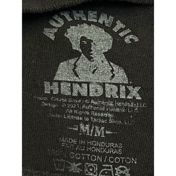Jimi Hendrix Psychedelic Tie Dye Graphic T-Shirt Size M 2021 Authentic Hendrix - Picture 4 of 7